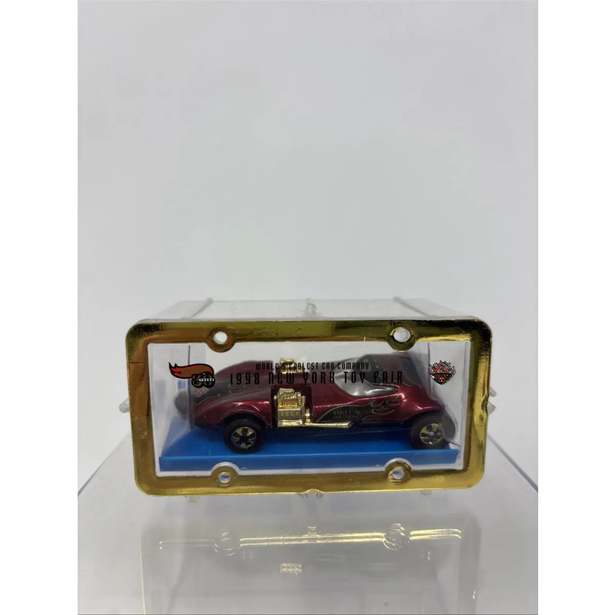 1998 Hot Wheels Red Twin Mill Toy Fair York Wolrd`s Coolest Car Company