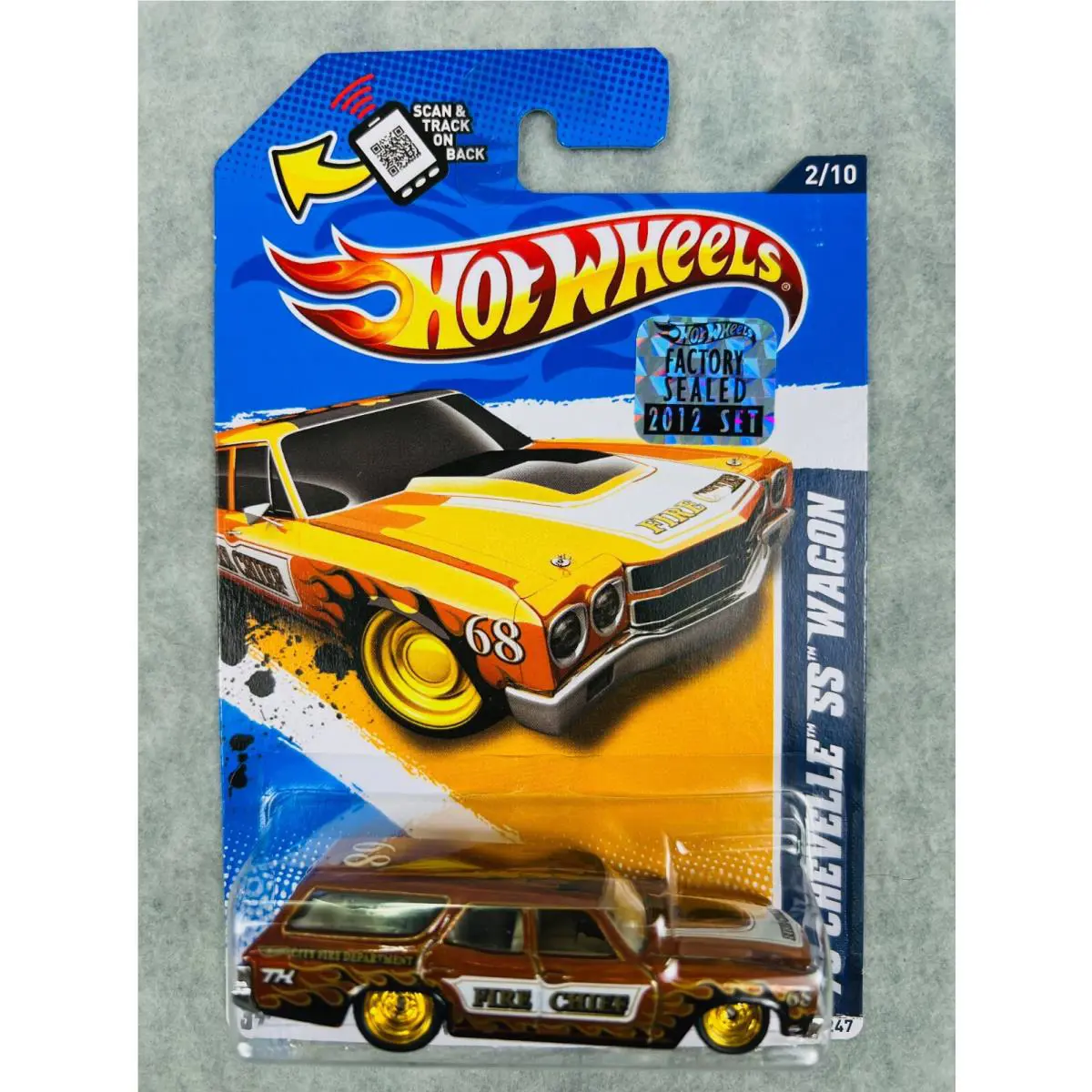 Hot Wheels Super Treasure Hunt 1970 Chevelle SS Wagon H31