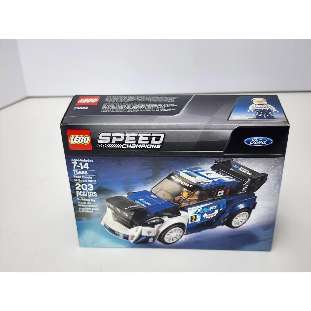 Lego 75885 Ford Fiesta M-sport Wrc Mib Retired