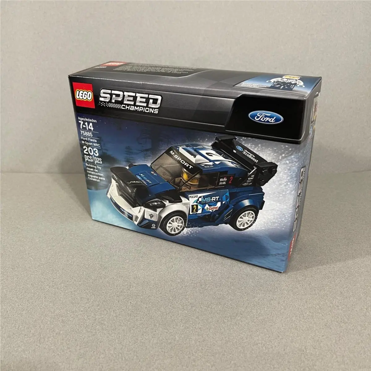 Lego Speed Champions 75885 Ford Fiesta M-sport Wrc Set Retired