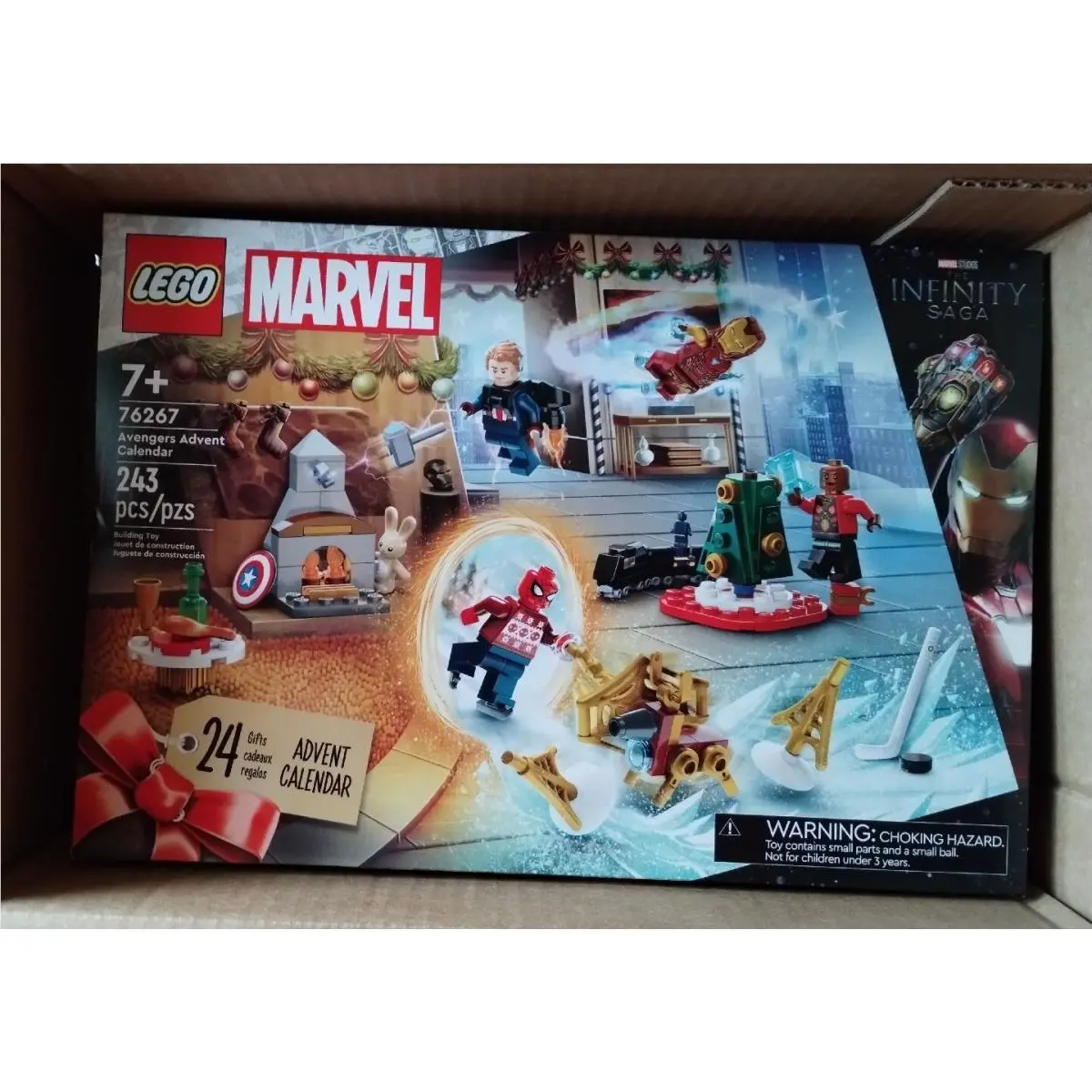 Lego Marvel Avengers 2023 Advent Calendar Playset 76267 Ships Fast