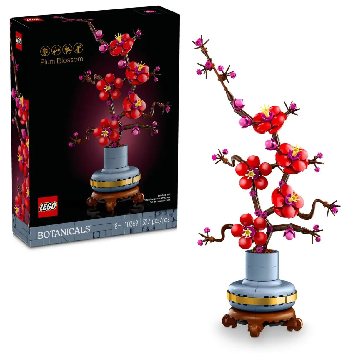 Lego Botanicals Plum Blossom Building Sets For One Size Fits All Multicolor
