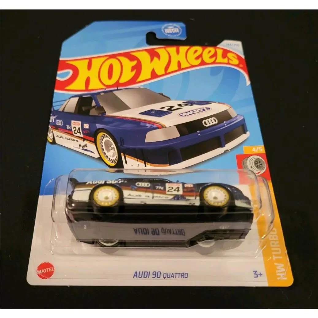 Hot Wheels Audi 90 Quattro 1 Hot Wheels Super Treasure Hunt...audi 90 W/case