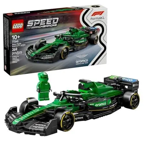 Lego Speed Champions: Aston Martin Aramco F1 AMR24 77245 Car Toy 269 Pieces