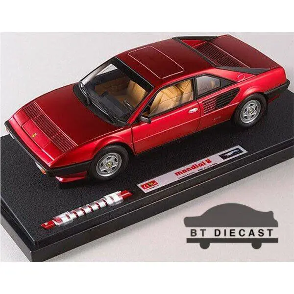 Hot Wheels Elite 60TH Anniversary Ferrari Mondial 8 1/18 Red L2984