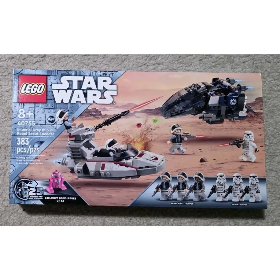Lego 40755 Star Wars Imperial Dropship vs Rebel Scout Speeder