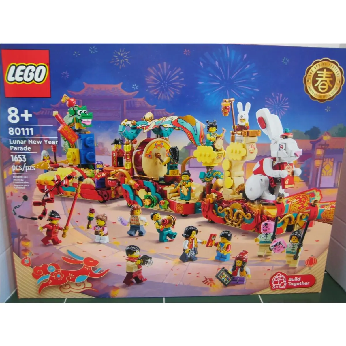 Lego Lunar Year Parade 80111 Chinese Secial Edtion The Spring Festival