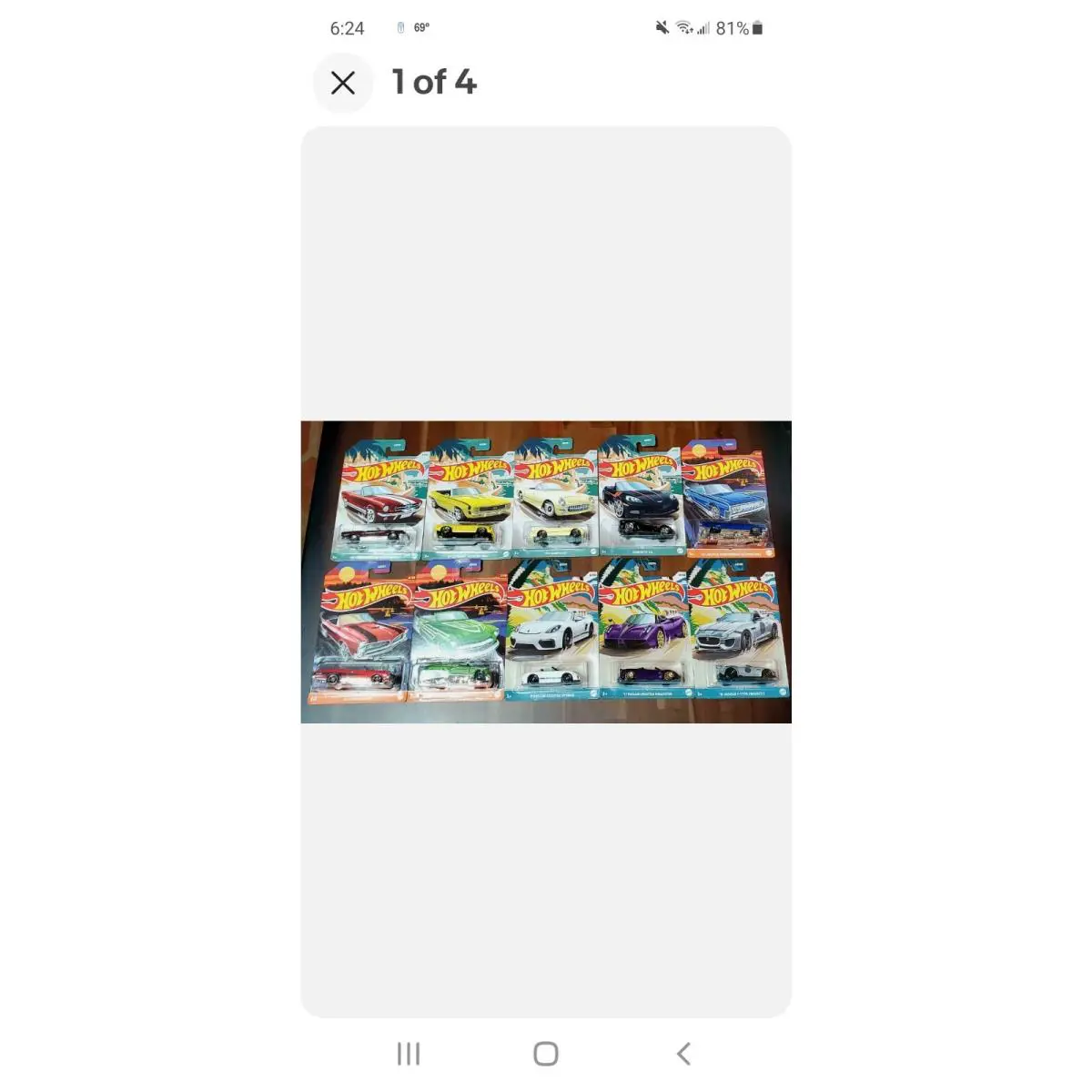 Hot Wheels HW 2021 Convertible Series Set of 10 Walmart Exclusive