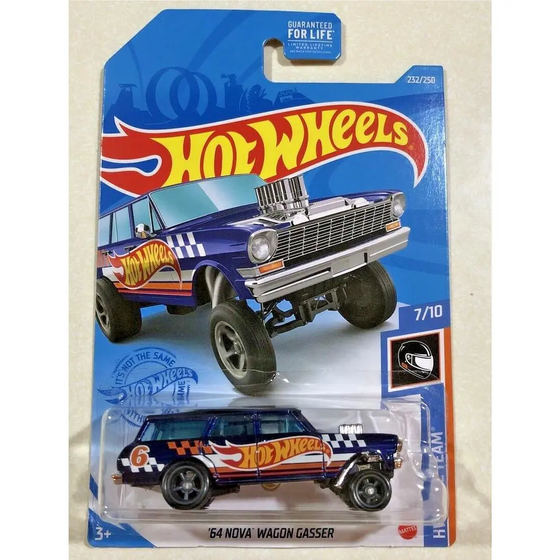 2021 Hot Wheels P Case `64 Nova Wagon Gasser Super Treasure Hunt