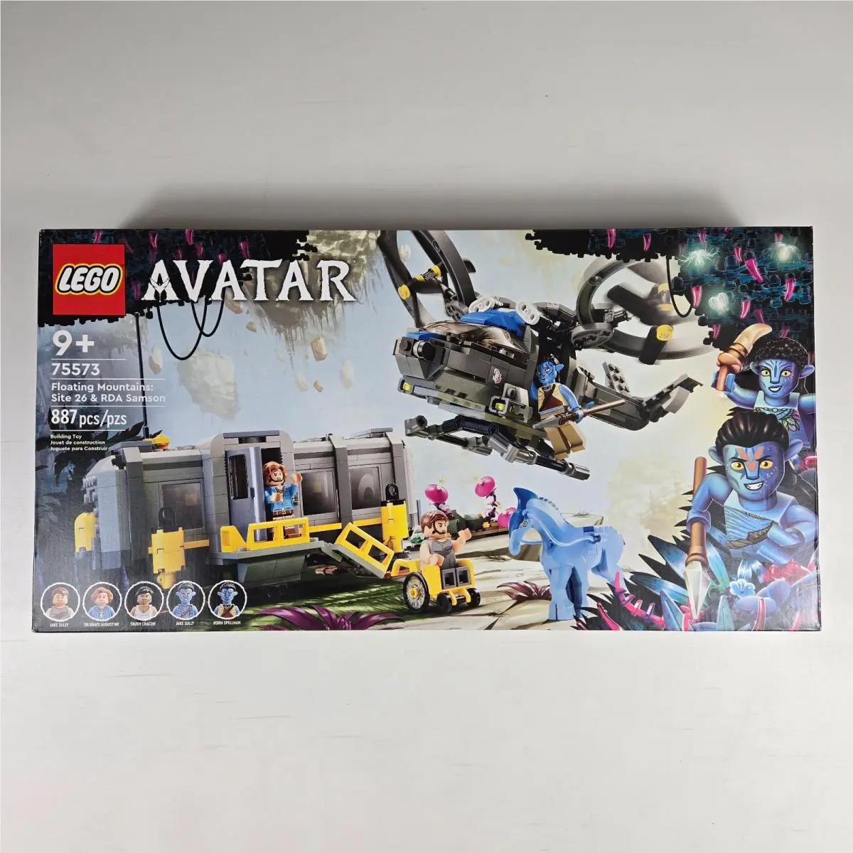 Lego Avatar 75573 Floating Mountains Site 26 Rda Samson 887 Pieces