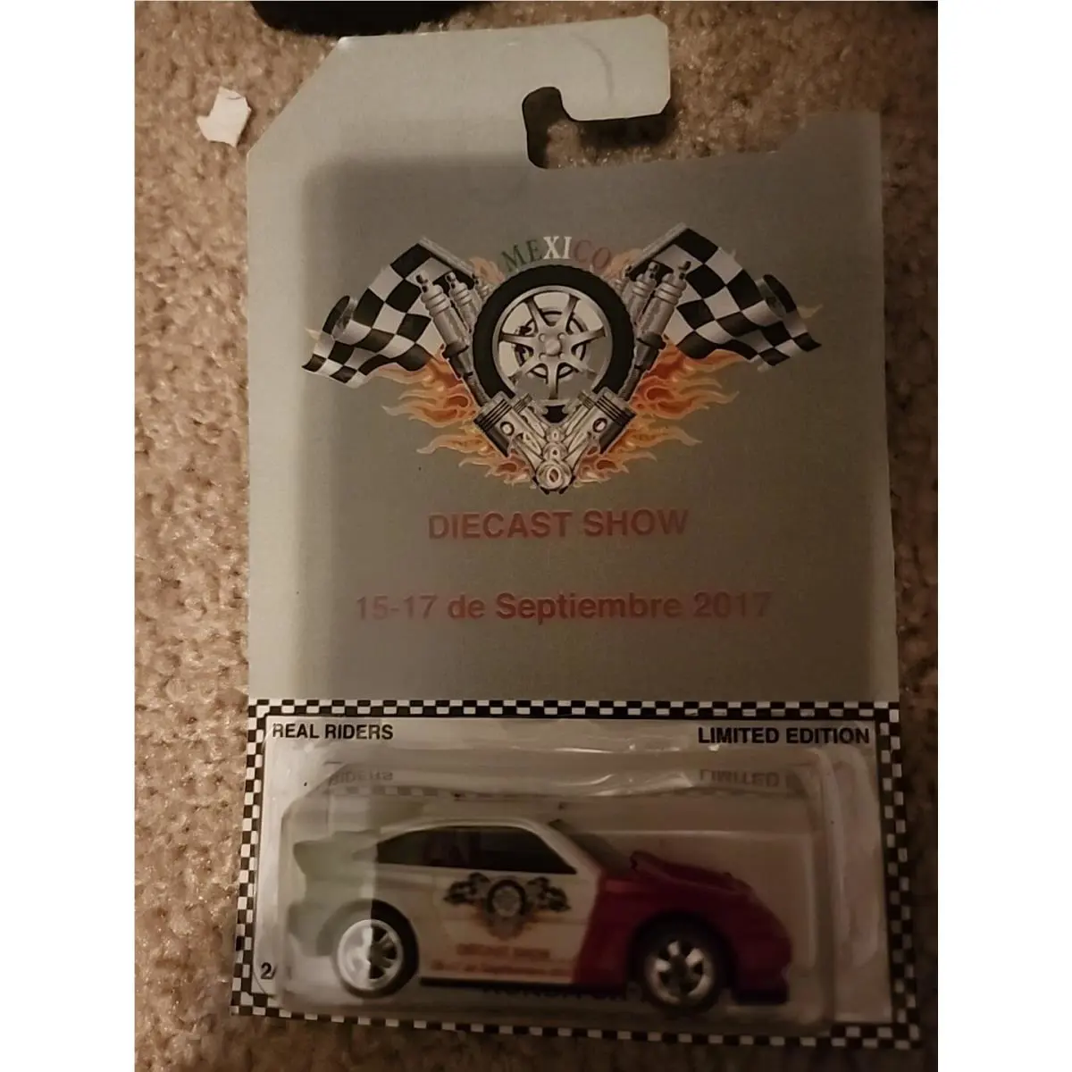 2017 Mexico Diecast Show Hot Wheels Custom Honda Cr-x W/ Real Riders 2 Of 5
