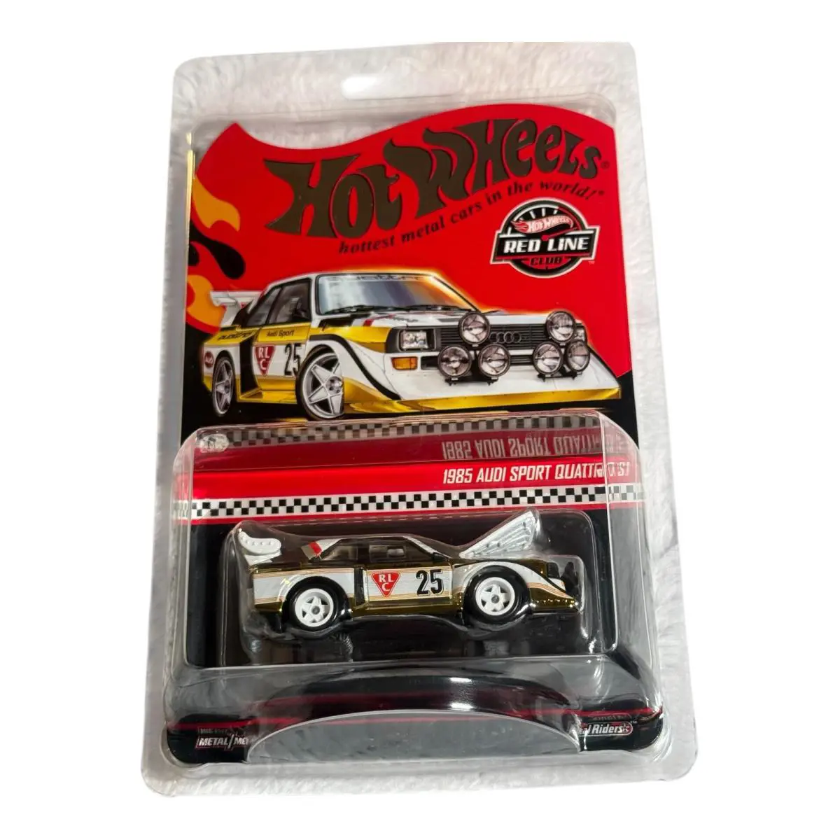 2025 Hot Wheels Collectors Rlc Exclusive - 1985 Audi Sport Quattro In Hand