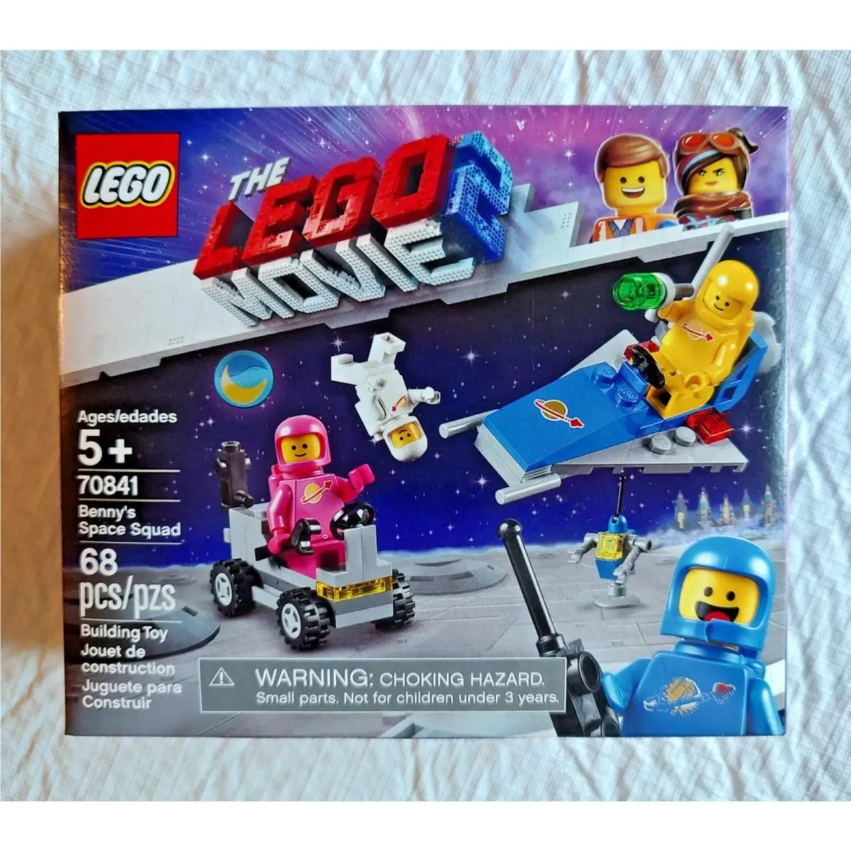 Lego The Lego Movie 2. 70841 Benny`s Space Squad. 5 Figures. Case Fresh - 