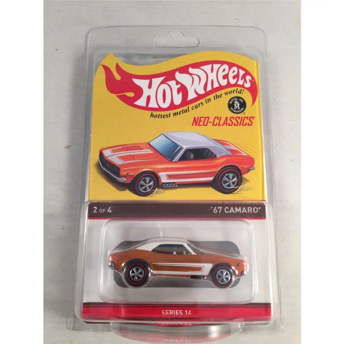 Rlc Hot Wheels 2017 Series 14 Neo-classics 67 Camaro