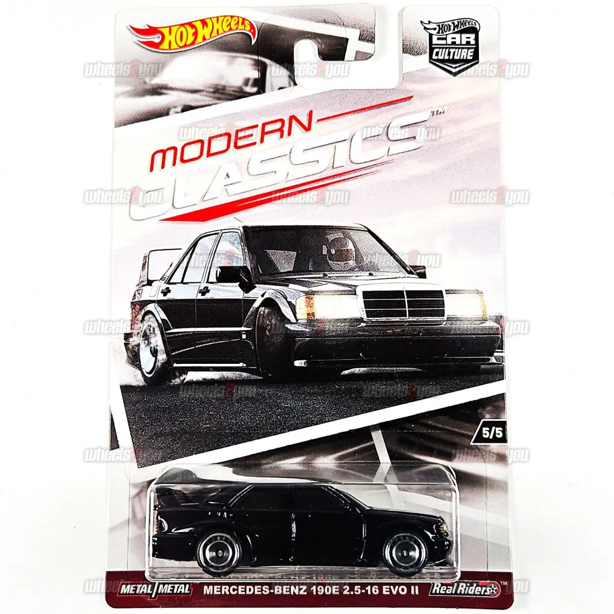 Hot Wheels Mercedes-benz 190E 2.5 16 Evo II - Modern Classics - 1:64 Car Culture