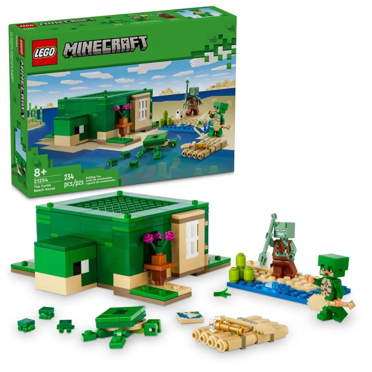 Lego Minecraft The Turtle Beach House 21254