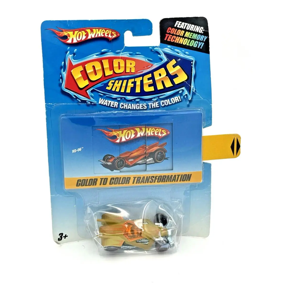 Hot Wheels Color Shifters RD-06 Green and Orange 1:64 Scale Rare