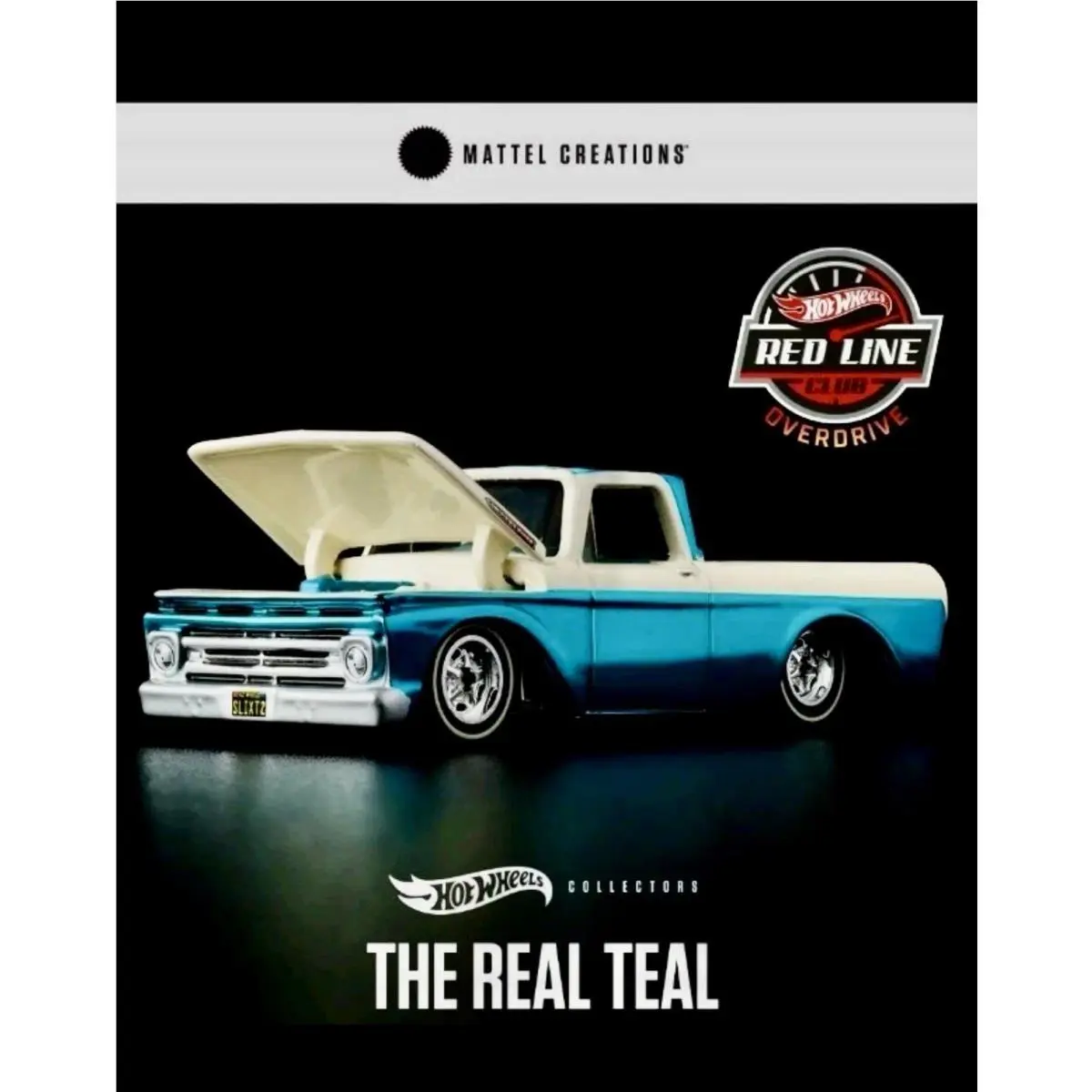 Hot Wheels Rlc Exclusive 1962 Ford F-100 Teal Ships Now