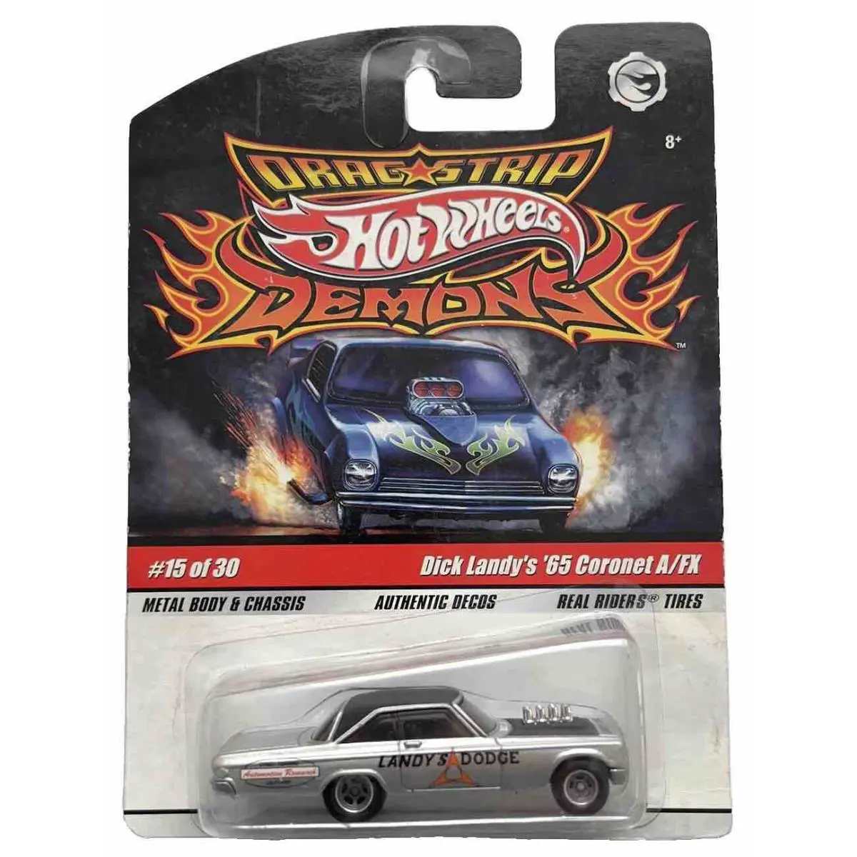 Hot Wheels Dick Landys 65 Coronet A/fx Drag Strip Demons Premium 2009
