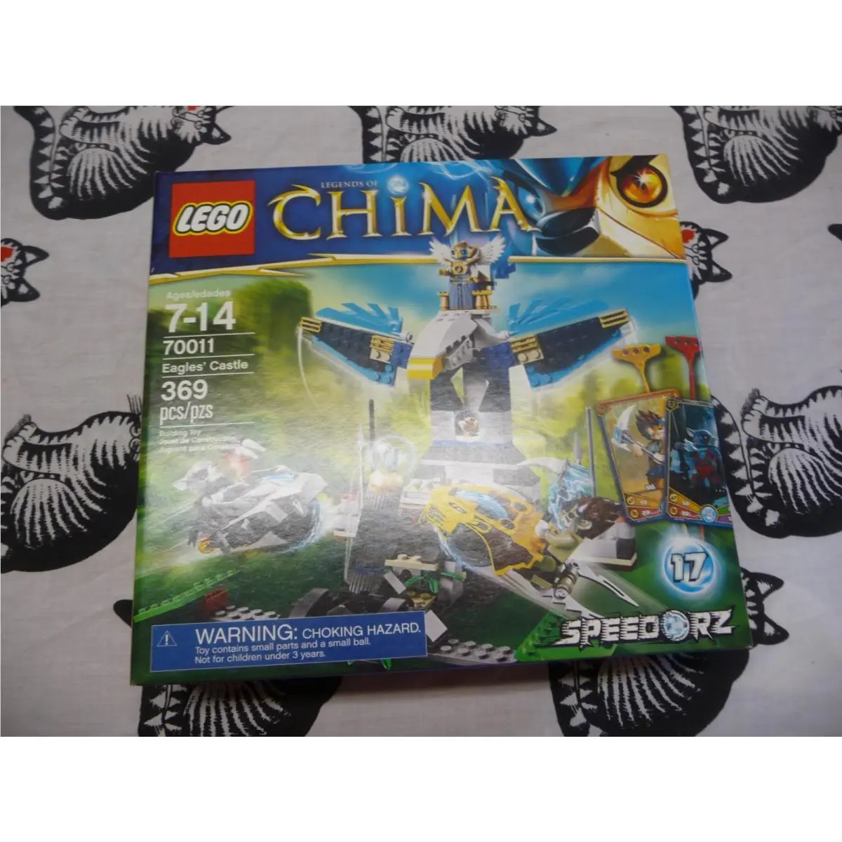 Lego 70011 Chima Eagles` Castle 2013 Retired 369 Pieces Box