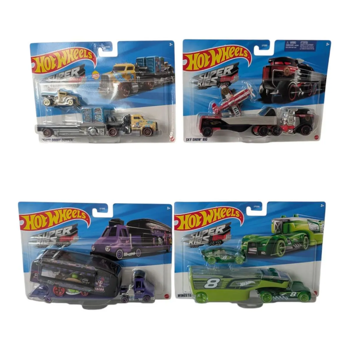 2024 Hot Wheels Super Rigs Set of 4