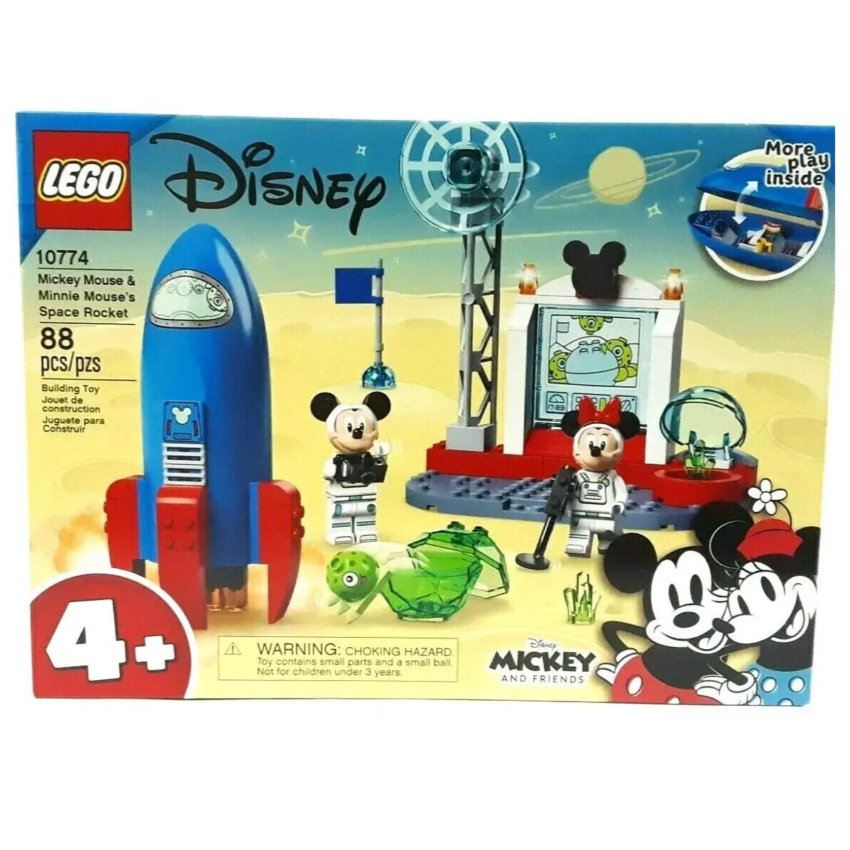 Lego® Disney Mickey and Friends Mickey Mouse Minnie Mouse`s Space Rocket 10774