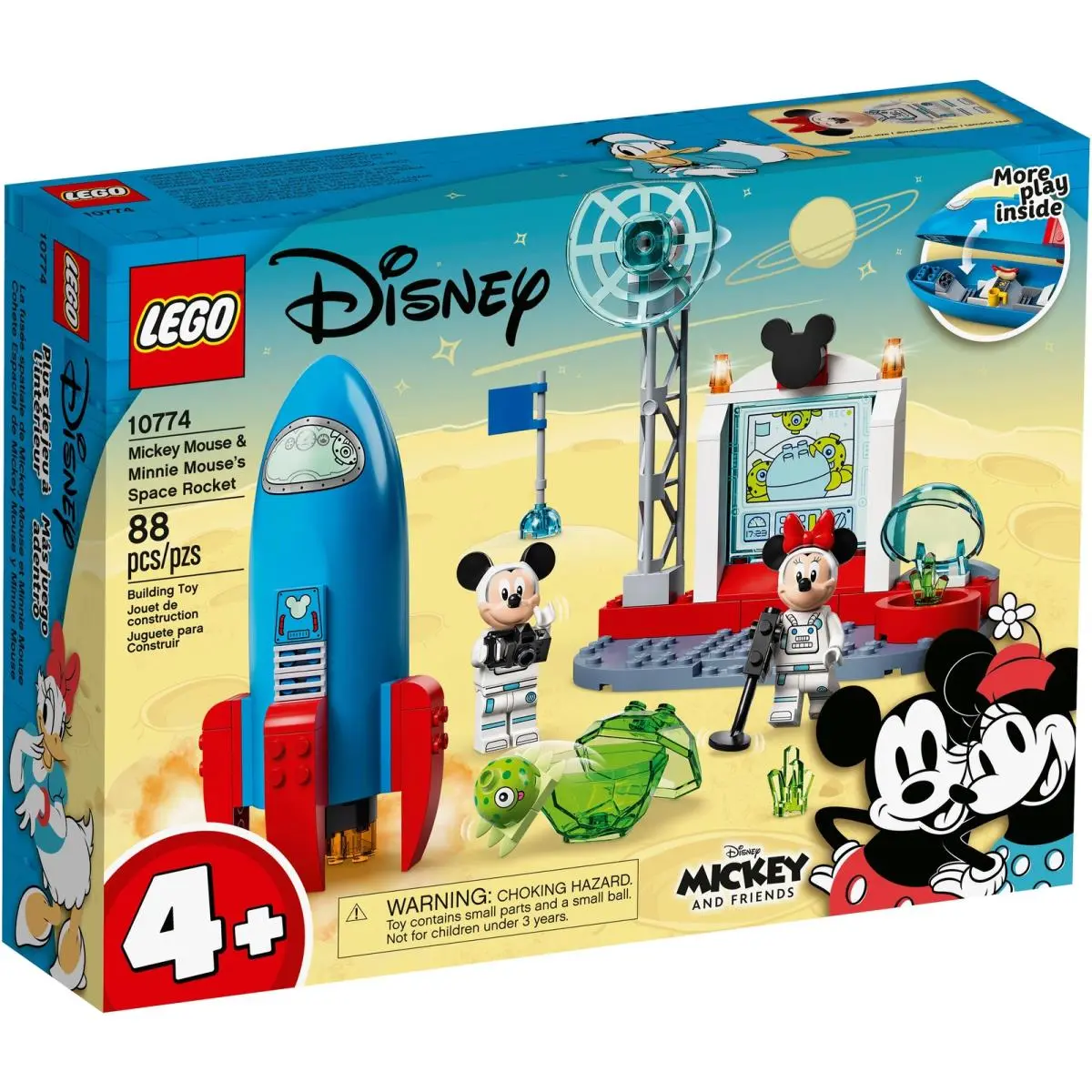 Lego Disney Mickey Mouse Minnie Mouse`s Space Rocket 10774 Set