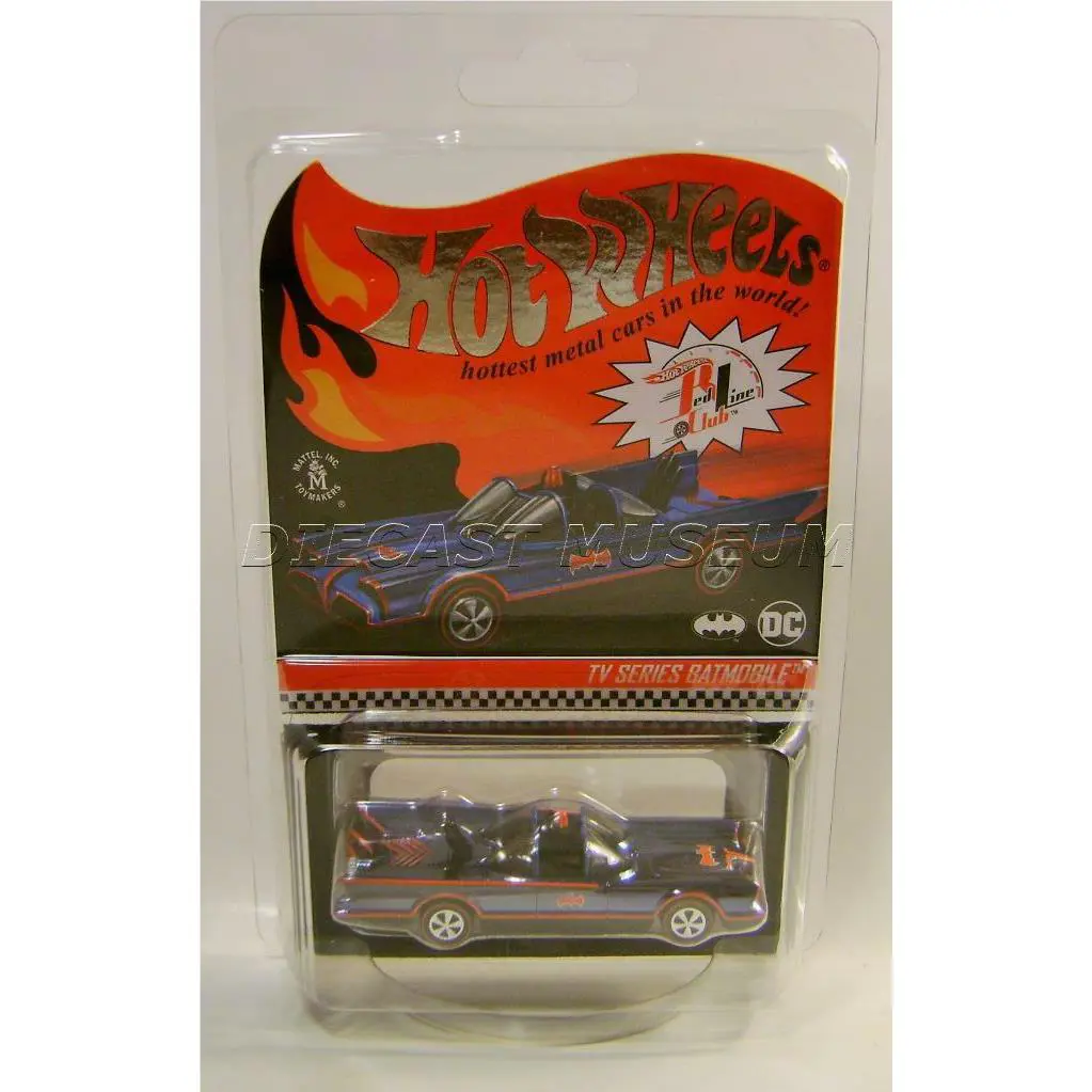 TV Series Batmobile DC Blue Chrome Club Car Rlc IN Hand Hot Wheels Diecast 2021
