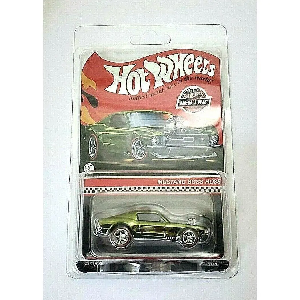 Hot Wheels 2022 Red Line Club Exclusive Mustang Boss Hoss Green
