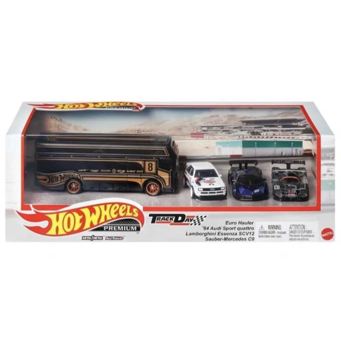 Hot Wheels Premium Track Day Diorama Collectors Box Set