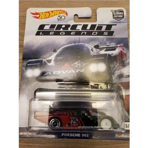 Hot Wheels 2018 - Porsche 962 Black Car Culture Circuit Legends