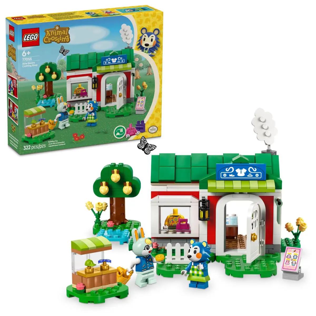 Lego Animal Crossing Able Sisters Clothing Shop 77055