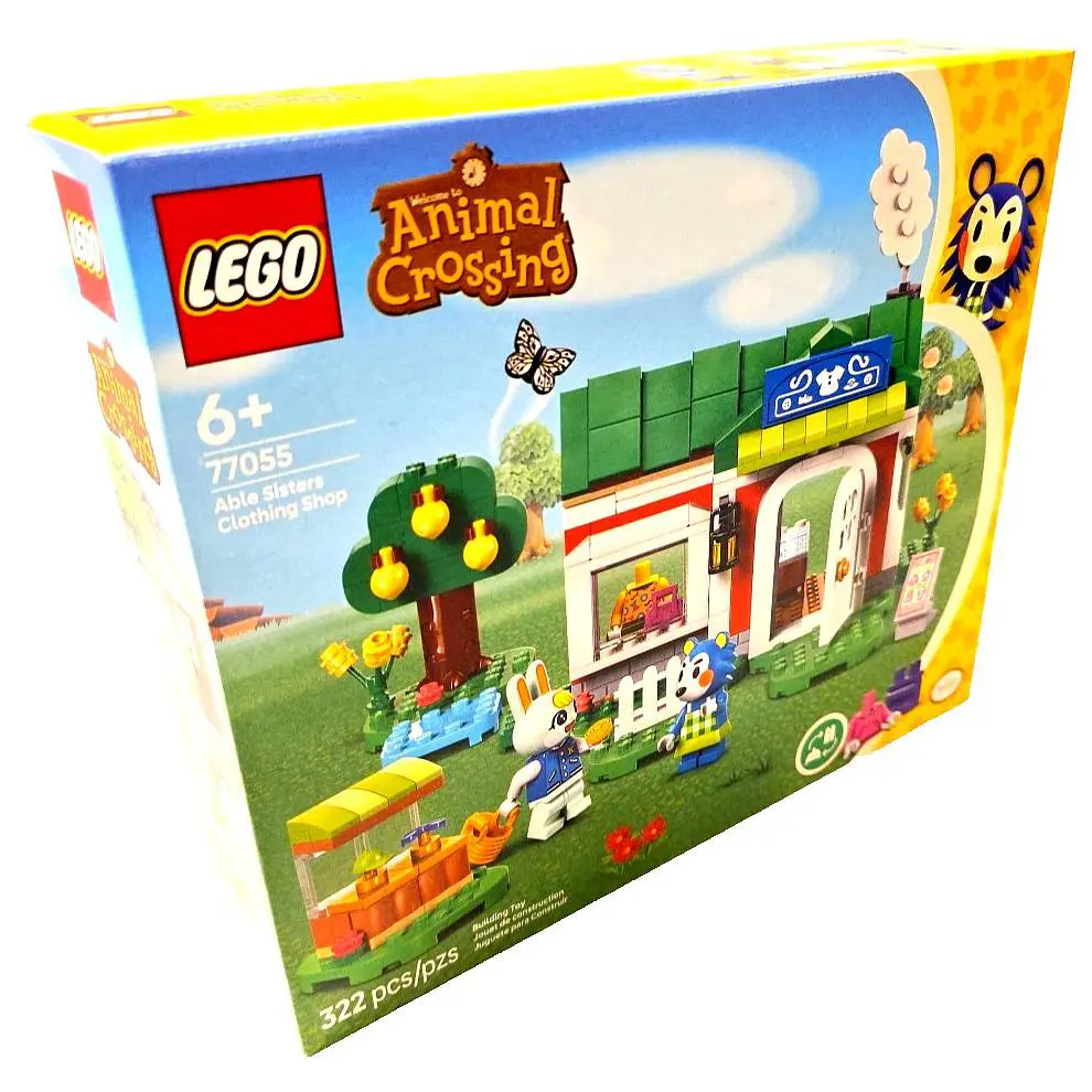 Lego Animal Crossing 77055 Able Sisters Clothing Shop Carefully Shipped
