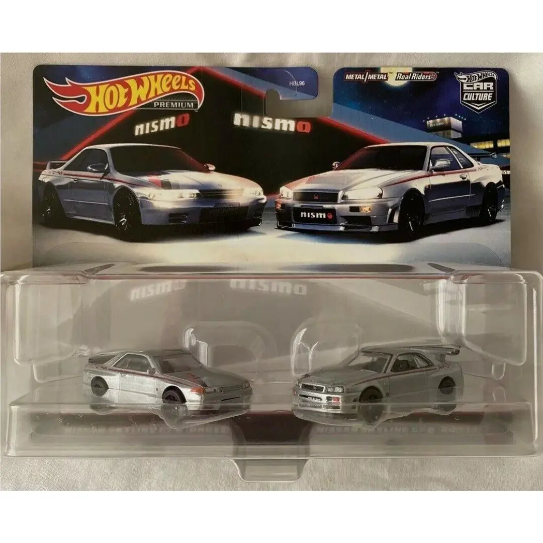 2022 Hot Wheels Car Culture Premium 2 Pack Nissian Skyline Gt-r BNR32 Jdm