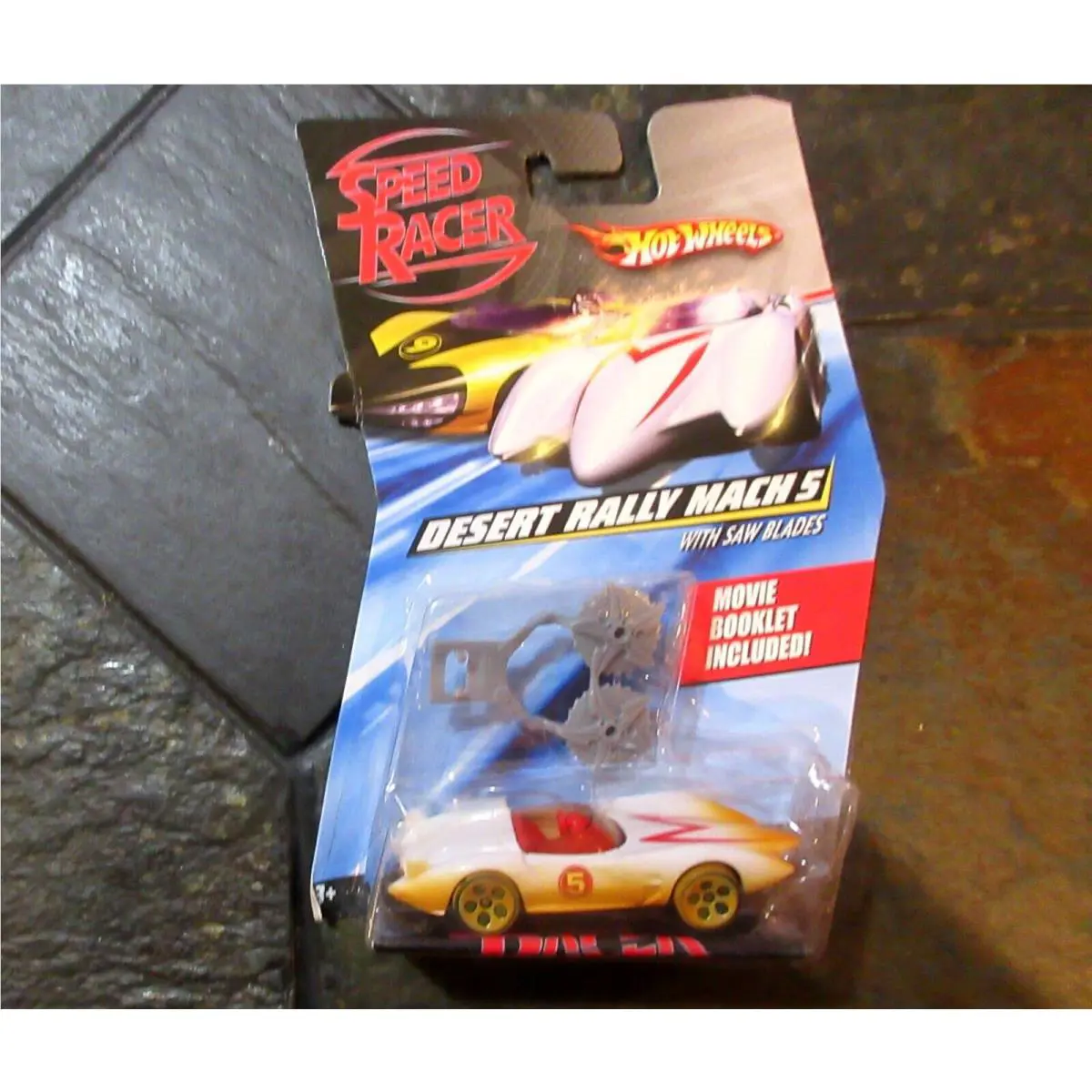 Speed Racer Desert Rally Mach 5 Diecast Racecar with Car Saw Blades M5937