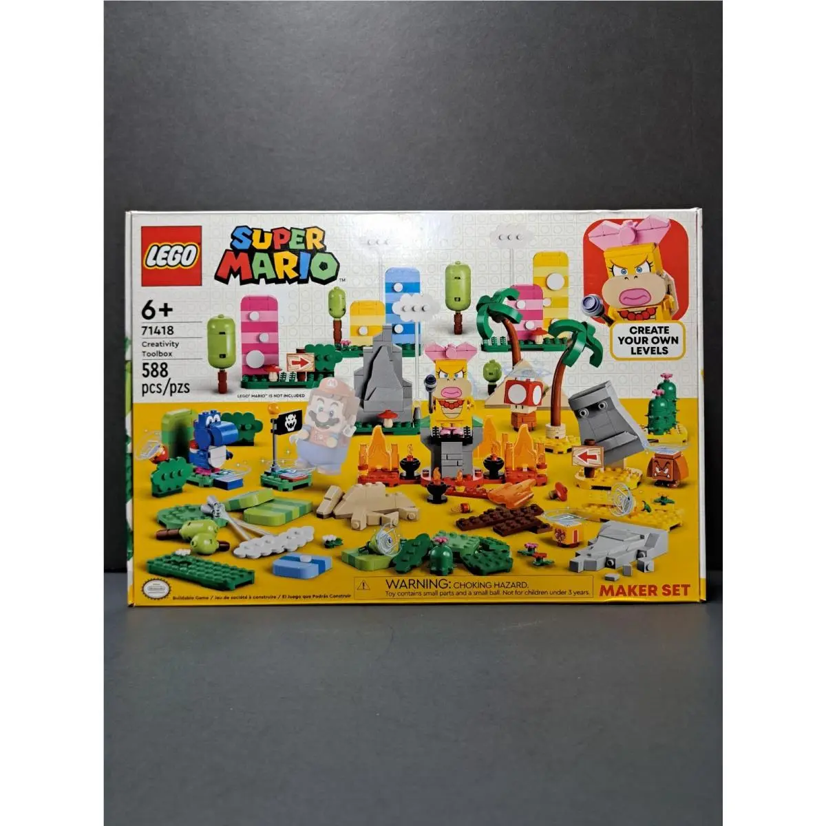 Lego Super Mario: Creativity Toolbox Maker Set 71418