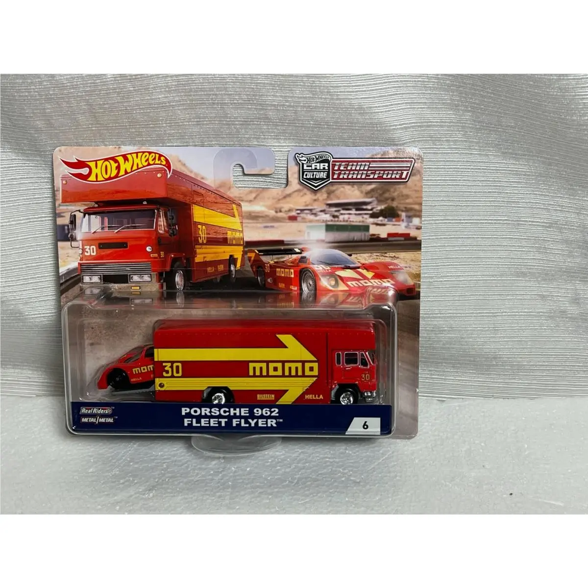Hot Wheels Porsche 962 Fleet Flyer Mip