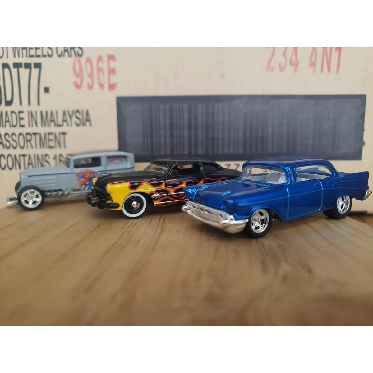 Hot Wheels Electric Blue `57 Chevy Rockin` Rods Chase . All For Sale