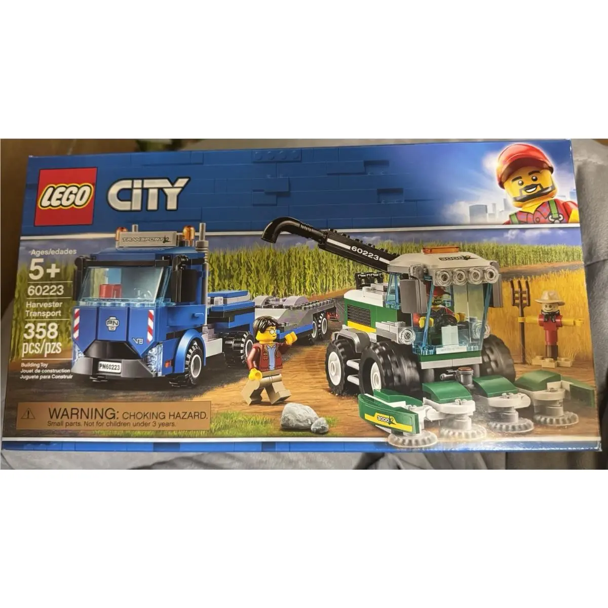 Lego City: Harvester Transport 60223 Set Retired