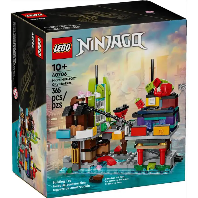 Lego Micro Ninjago City Markets 40706 - Limited Edition