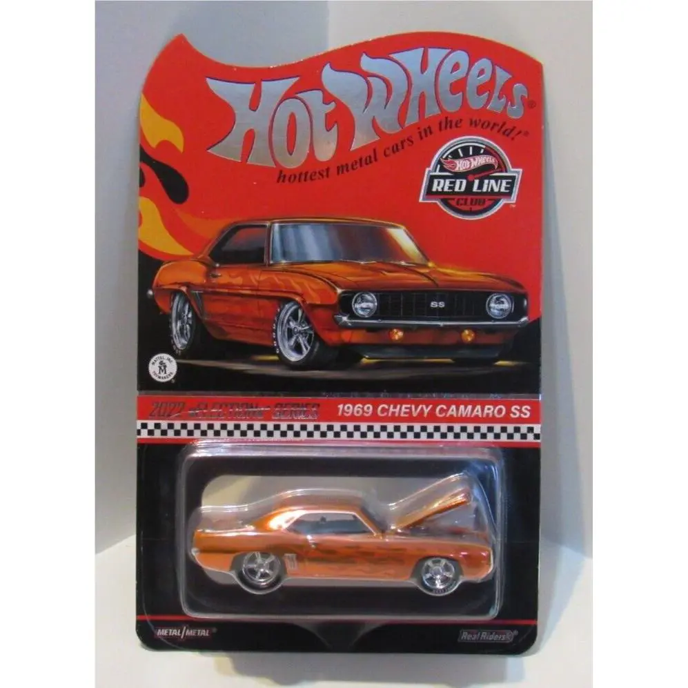 Hot Wheels 2022 Rlc Selections 1969 Chevy Camaro SS Chevrolet `69 Real Riders