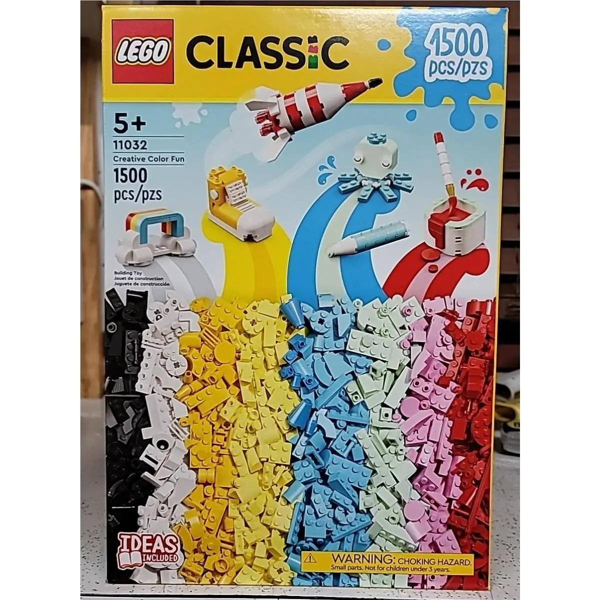 Lego Classic Creative Color Fun 11032 1500 Pieces Building Toy