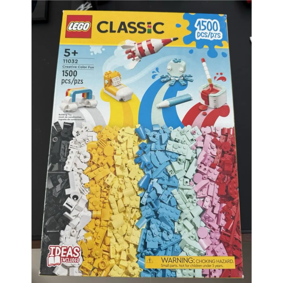 Classic Creative Color Fun 11032 Creative Building Set For Kids with 1500 Pcs