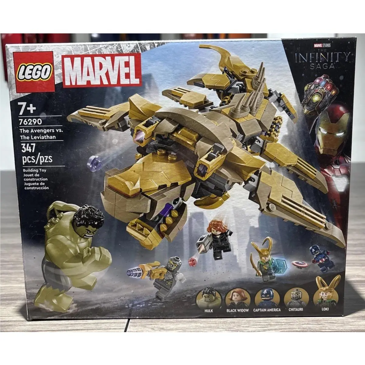 Retired Lego Marvel Super Heroes: The Avengers Vs. The Leviathan 76290