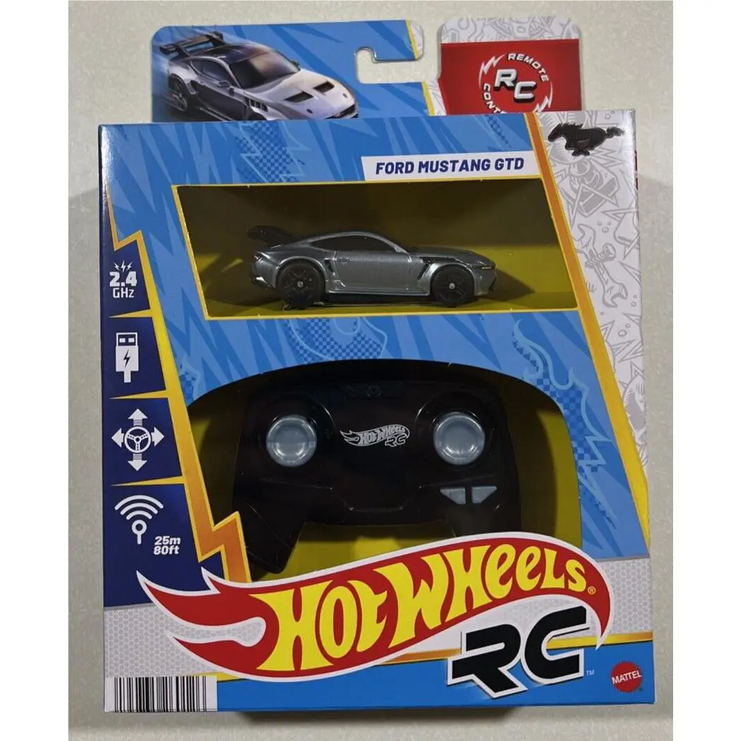 2025 Hot Wheels Mustang Gtd RC Car Vhtf