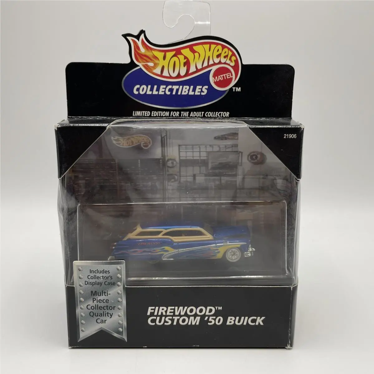 Hot Wheels Collectibles Firewood Custom `50 Buick Black Box Limited Edition
