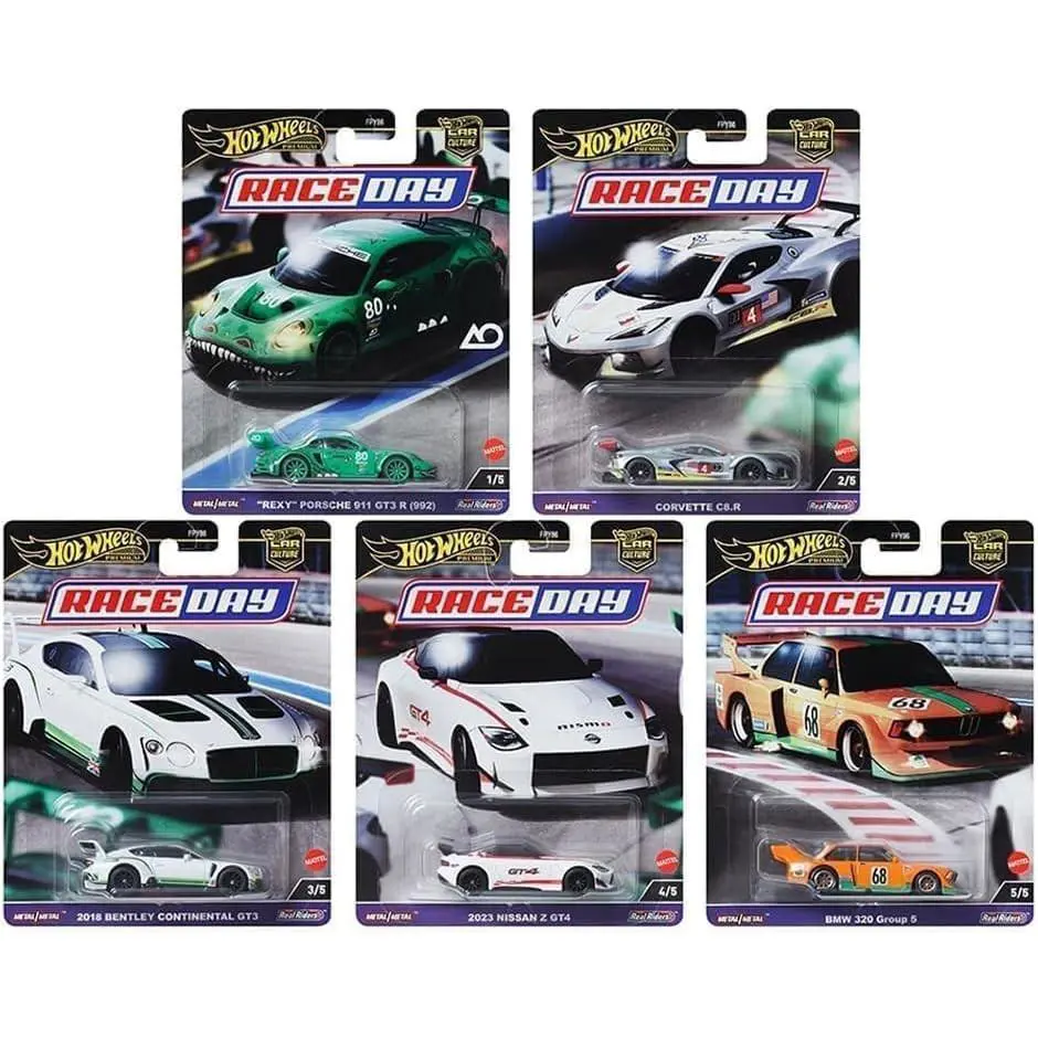 Hot Wheels Race Day Car Collection 5 Pack FPY86-961D