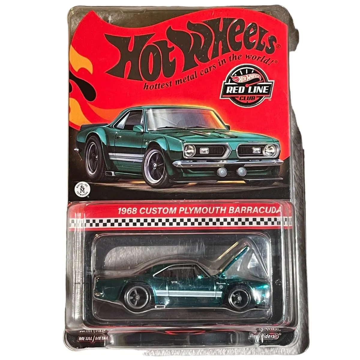 2024 Hot Wheels Rlc Exclusive 68 Custom Plymouth Barracuda