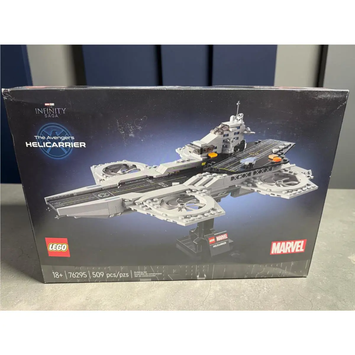 Lego Super Heroes: Marvel The Avengers Helicarrier 76295 -sealed