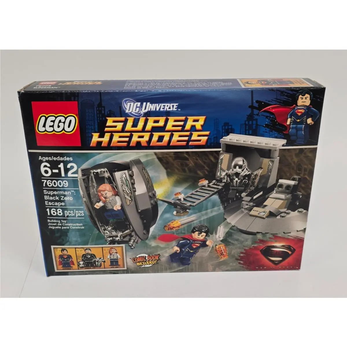 Lego DC Comics 76009 Superman Black Zero Escape Free S H